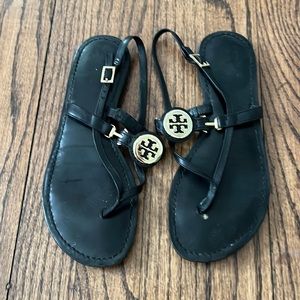 Tory Burch sandals gold/black size 6.5